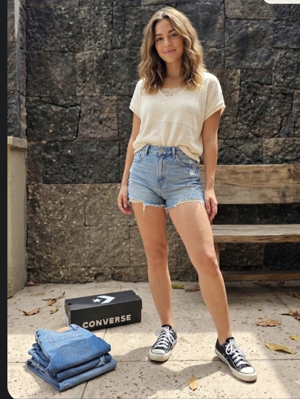 Converse All Star Low Top Sneakers Black and White